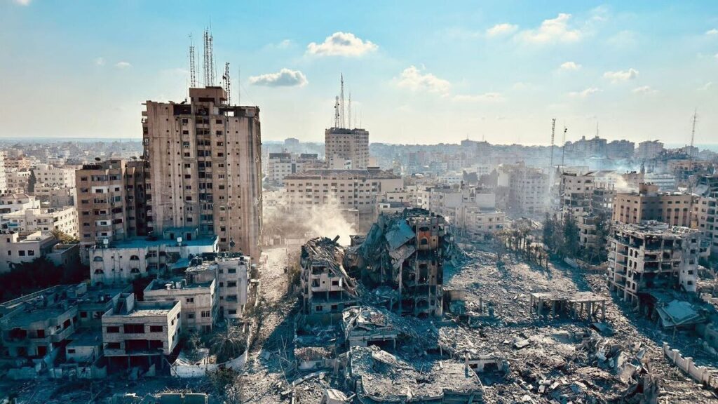 بمباران، نوار غزه
