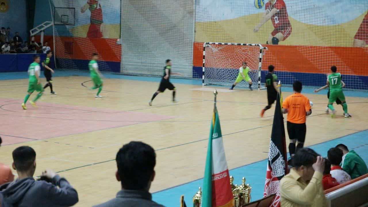 برگزاری اختتامیه مسابقات فوتسال جام رمضان مهاجرین در مشهدمقدس
