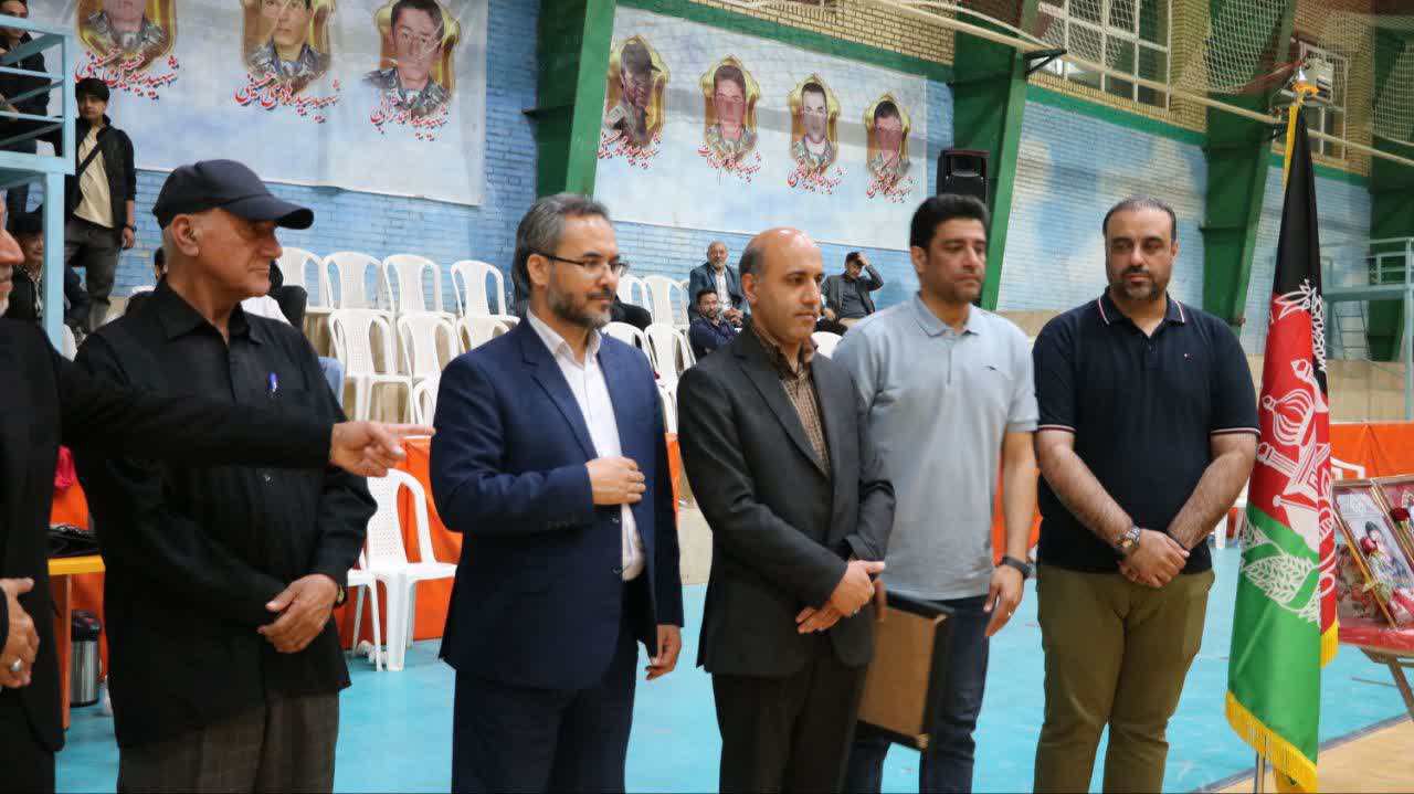 برگزاری اختتامیه مسابقات فوتسال جام رمضان مهاجرین در مشهدمقدس